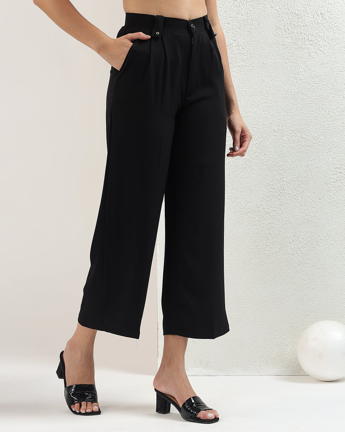 Black imported trouser
