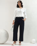 Flared white top