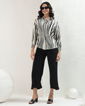 Fluid stripe shirt
