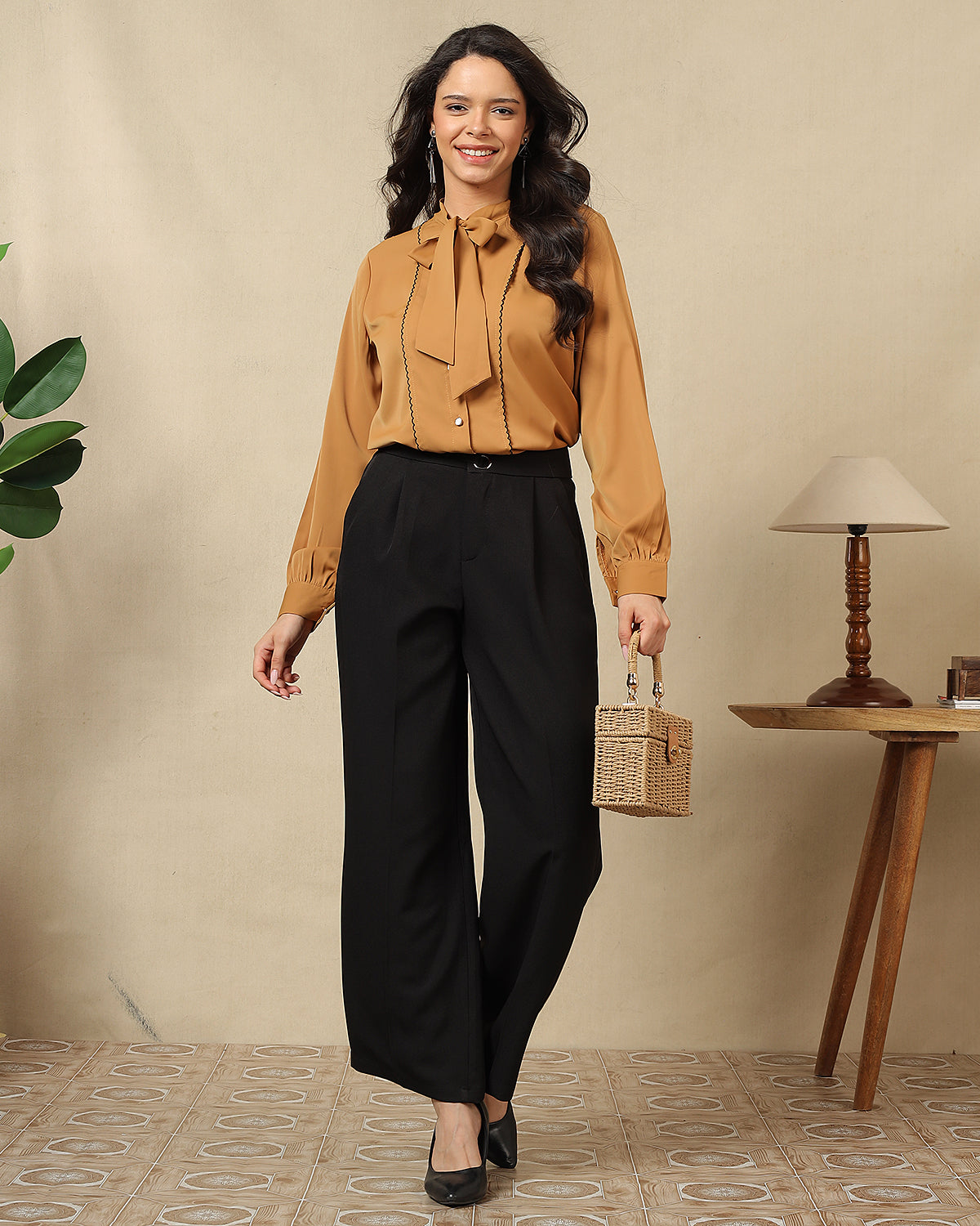 Solid utility shirt